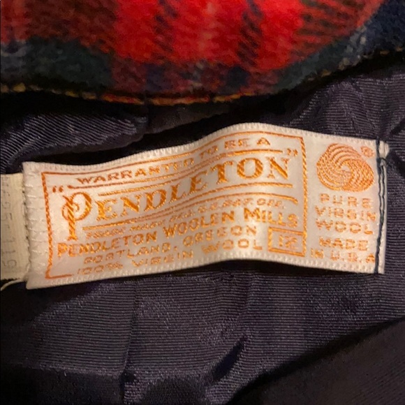 Vintage wool Pendleton skirt. - Picture 3 of 3